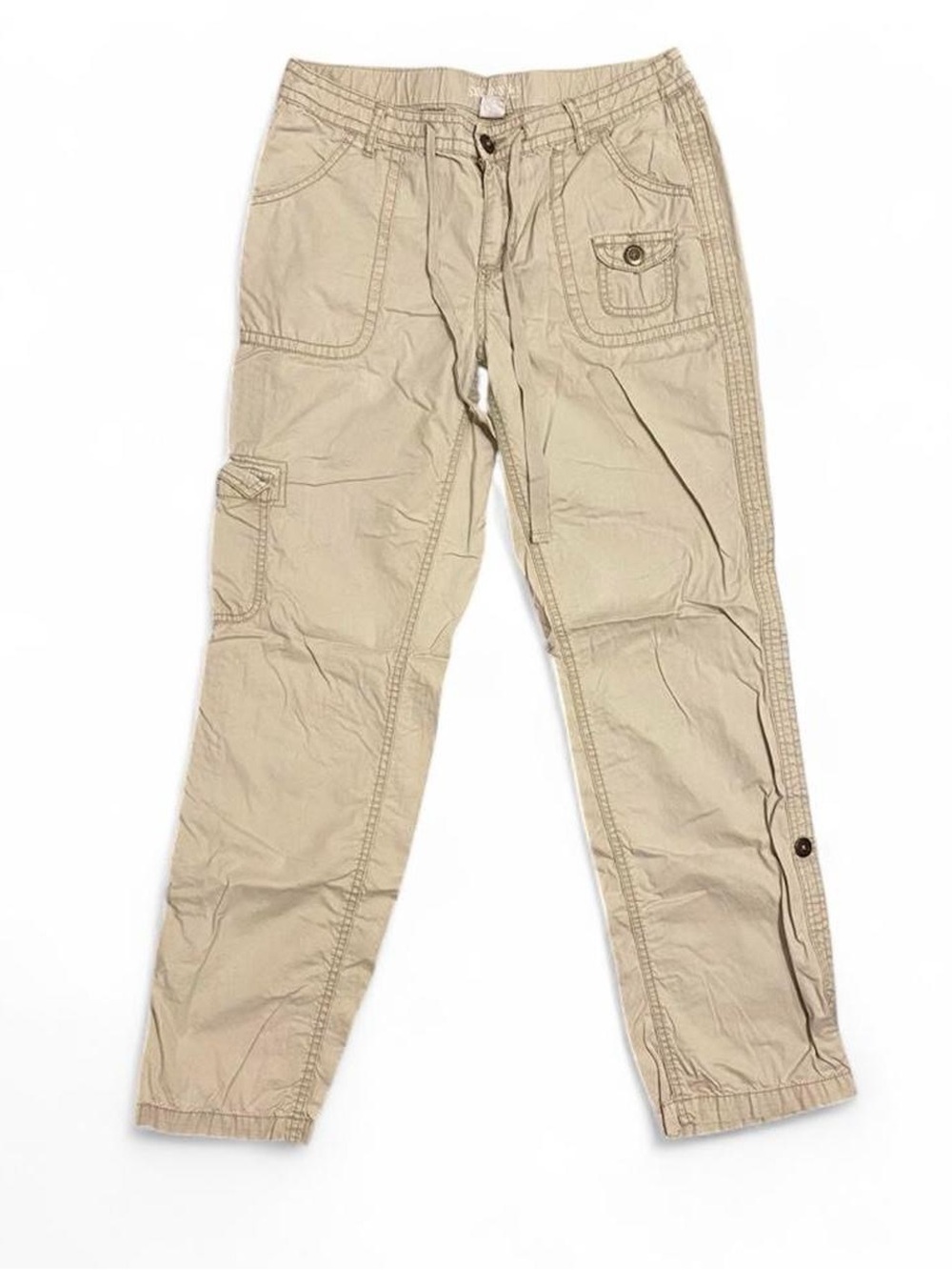 St. John's Bay Cream Cargo Pants